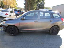 2004 TOYOTA MATRIX GRAY 1.8L MT Z15126